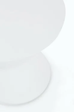 Best Bizzotto TAVOLINO IN ALLUMINIO D50 BIANCO XK04- ALOHA