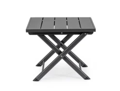 Clearance Bizzotto TAVOLINO IN ALLUMINIO GIRGIO SCURO - TAYLOR