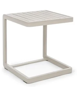 Discount Bizzotto TAVOLINO IN ALLUMINIO 40X40 - KONNOR RASTIN