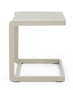 Discount Bizzotto TAVOLINO IN ALLUMINIO 40X40 - KONNOR RASTIN