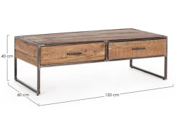 Bizzotto TAVOLINO IN LEGNO - ELMER