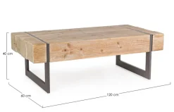 Discount Bizzotto TAVOLINO IN LEGNO - GARRETT