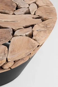 Outlet Bizzotto TAVOLINO IN LEGNO D90 - GRENADA