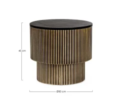 Hot Bizzotto TAVOLINO IN LEGNO D50 - VIRAT