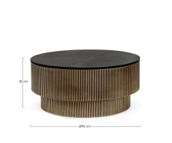 Bizzotto TAVOLINO IN LEGNO D90 - VIRAT