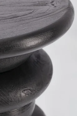 Bizzotto TAVOLINO IN LEGNO NERO - LOPEZ