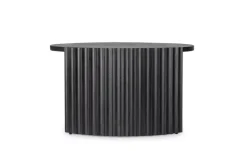 Clearance Bizzotto TAVOLINO IN LEGNO NERO D80 - ORISSA