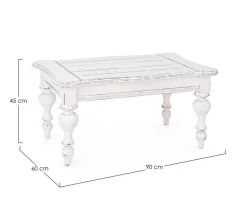 New Bizzotto TAVOLINO IN LEGNO 60X90 - COLETTE