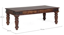 Best Bizzotto TAVOLINO IN LEGNO 110X60 - JAIPUR