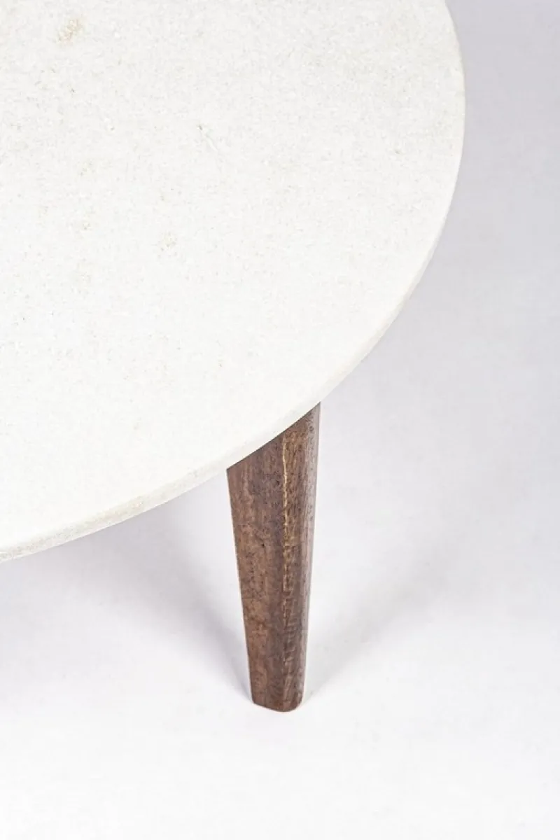 Sale Bizzotto TAVOLINO IN MARMO D75 - SYLVESTER