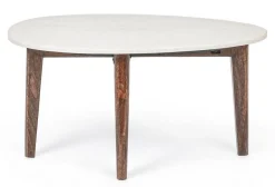 Bizzotto TAVOLINO IN MARMO 70X50 - SYLVESTER