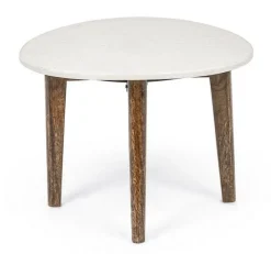 Bizzotto TAVOLINO IN MARMO 70X50 - SYLVESTER