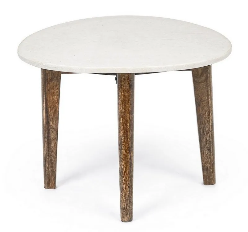 Bizzotto TAVOLINO IN MARMO 70X50 - SYLVESTER