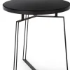 Online Bizzotto TAVOLINO IN METALLO NERO D50 - ZAIRA