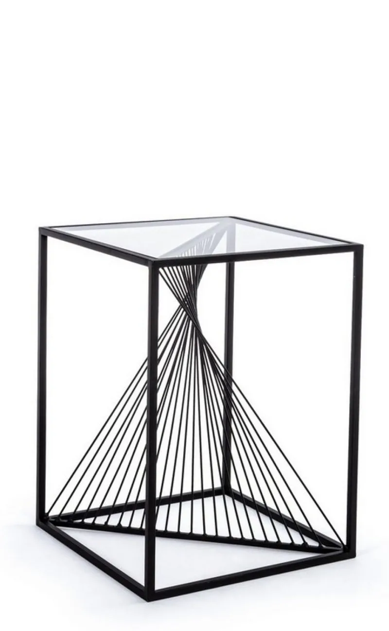 New Bizzotto TAVOLINO IN METALLO 40X40 - ESPIRAL