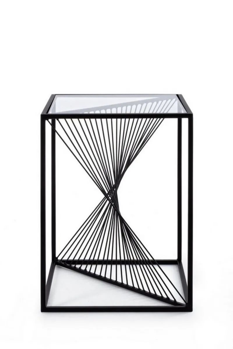 New Bizzotto TAVOLINO IN METALLO 40X40 - ESPIRAL