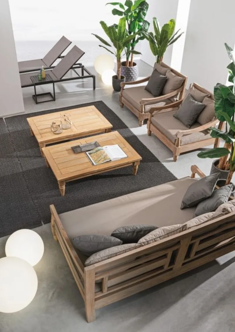 Outlet Bizzotto TAVOLINO IN TEAK - BALI FSC