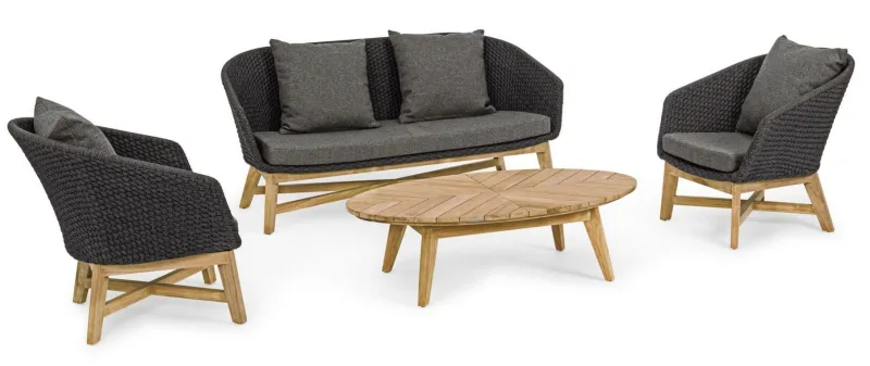 Online Bizzotto TAVOLINO IN TEAK - COACHELLA