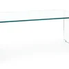 Sale Bizzotto TAVOLINO IN VETRO 120X60 - IRIDE