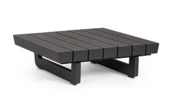 Outlet Bizzotto TAVOLINO MODULARE IN ALLUMINIO ANTRACITE WG21 - INFINITY