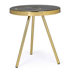 Outlet Bizzotto TAVOLINO NERO - KESAR