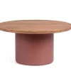 Outlet Bizzotto TAVOLINO OJAS TERRACOTTA D70