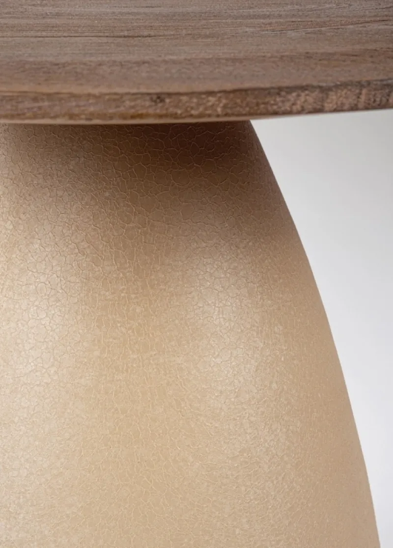 Clearance Bizzotto TAVOLINO STANLEY TOP RUSTIC BROWN 86