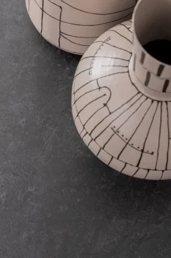 Outlet Bizzotto TAVOLO ALCORA 180X90 ANTRACITE