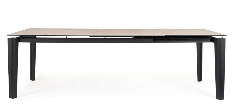 Bizzotto TAVOLO ALL. ASIRI 180/250X100 NERO