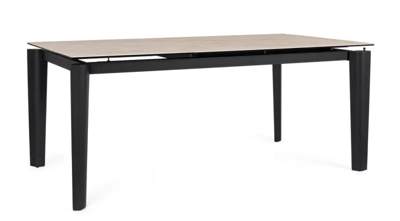 Bizzotto TAVOLO ALL. ASIRI 180/250X100 NERO
