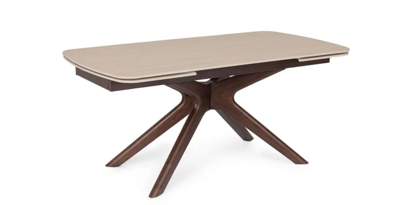 Bizzotto TAVOLO ALL. MARITTA 170/250X90 NOCE/TRAV