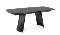 Hot Bizzotto TAVOLO ALL OLIVER VETRO 180-220X90