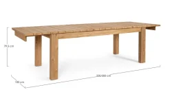Online Bizzotto TAVOLO ALL. 220-300X100 ZORRITOS - FSC