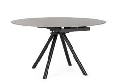 Sale Bizzotto TAVOLO ALL.RAUNI D87/135 NERO/GRIGIO