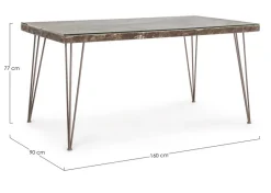 New Bizzotto TAVOLO FISSO IN CEMENTO - ATLANTIDE