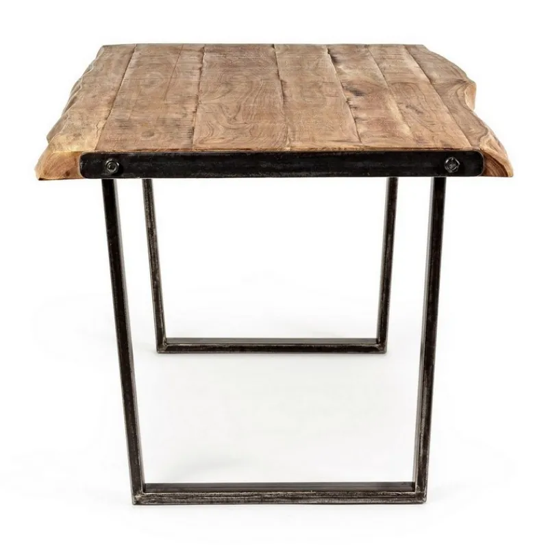 Clearance Bizzotto TAVOLO FISSO IN LEGNO 180X90 - ELMER