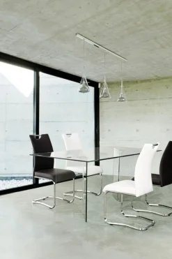 Bizzotto TAVOLO FISSO IN VETRO - IRIDE