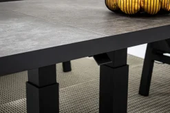 Hot Bizzotto TAVOLO IN ALLUMINIO ANTRACITE JX55 - TRUMAN