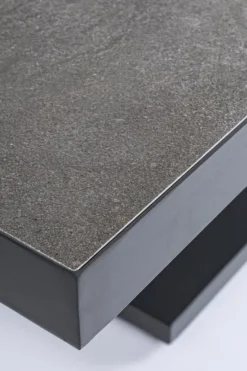 Hot Bizzotto TAVOLO IN ALLUMINIO ANTRACITE JX55 - TRUMAN