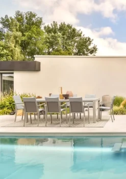 New Bizzotto TAVOLO IN ALLUMINIO RASTIN - KIPLIN