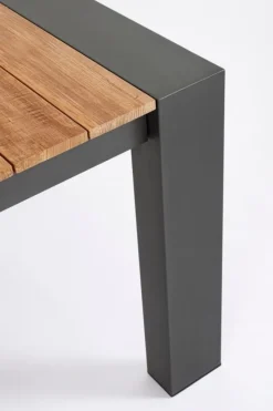 Bizzotto TAVOLO IN ALLUMINIO 253/319/384X110 ANTRACITE GK52 - CAMERON