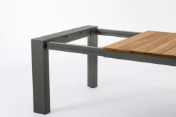 Bizzotto TAVOLO IN ALLUMINIO 253/319/384X110 ANTRACITE GK52 - CAMERON