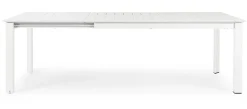 Hot Bizzotto TAVOLO IN ALLUMINIO 160/240X100 BIANCO CX21 - KONNOR