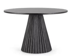 Sale Bizzotto TAVOLO IN LEGNO NERO D120 - ORISSA