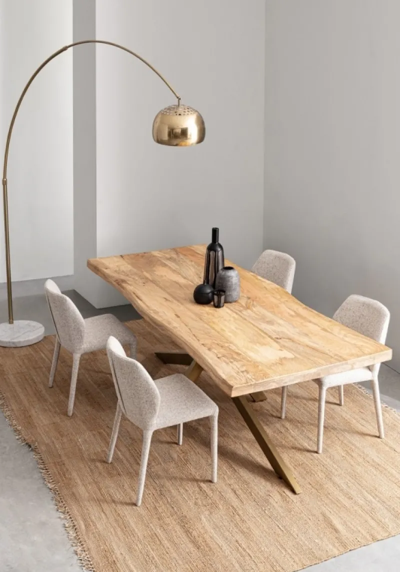 Clearance Bizzotto TAVOLO IN LEGNO 220X100 - JAIDEV