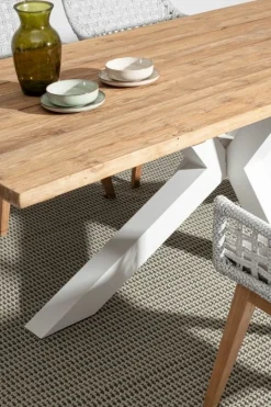 Sale Bizzotto TAVOLO IN TEAK RICICLATO BIANCO PM01 - RAMSEY