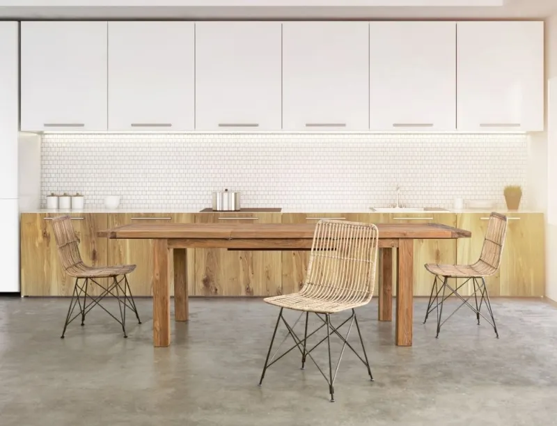 Hot Bizzotto TAVOLO IN TEAK RICICLATO 180/250 - BOUNTY