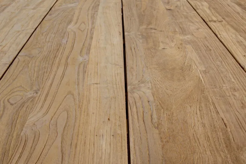 Bizzotto TAVOLO IN TEAK RICICLATO NERO PM02 - RAMSEY