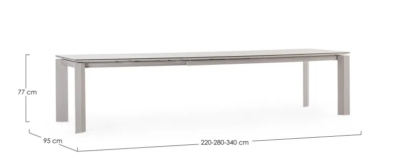 Sale Bizzotto TAVOLO MOON WG24 - OTAVIO