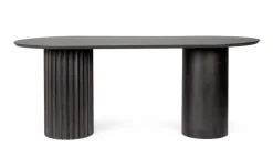 Outlet Bizzotto TAVOLO ORISSA NERO 200X90